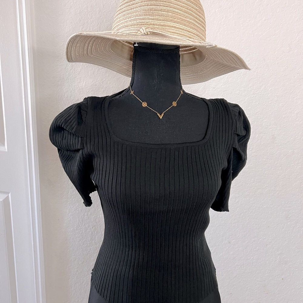 Puff Blouse Top